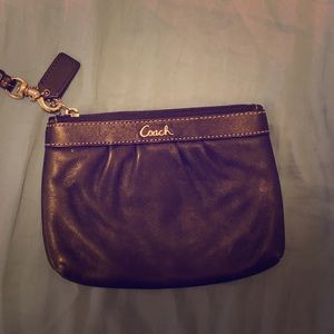 Coach small sized wristlet